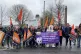 GMB members on strike against the Fox’s Glacier Mints fact