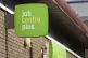 The entrance to a Jobcentre Plus, September 16, 2014