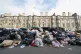 Overflowing bins on the streets of Edinburgh where cleansing