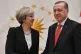 Theresa May with the Turkish President Recep Tayyip Erdogan 