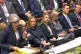 The Tory front bench at today's PMQs