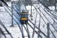 A ScotRail train leaves Edinburgh's Waverley Station