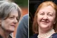 Elizabeth Campbell (left), the leader of the council linked 