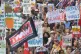 Thousands protest against Donald Trump's state visit to Brit