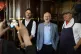 Labour Leader Jeremy Corbyn poses for a picture with pump st
