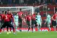 Manchester United's Anthony Martial (centre) celebrates scor