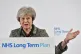 Theresa May tries to flog her NHS Long Term plan at Alder He