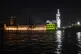 A projection on the Houses of Parliament in Westminster, Lon