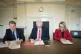 Labour leader Jeremy Corbyn (centre), shadow Brexit secretar