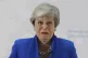 Prime Minister Theresa May making a speech in central London