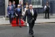 United States Secretary of State Mike Pompeo leaves 10 Downi
