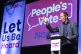 Alastair Campbell addresses a People's Vote rally at New Doc