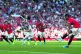 Manchester United's Marcus Rashford misses from the penalty 