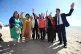 Lib Dem party leader Jo Swinson (centre) with Lib Dem MPs on
