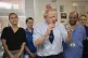 Unelected Prime Minister Boris Johnson during a visit to Nor