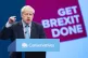 Boris Johnson during his speech at the Tory Party conference