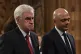 Chancellor of the Exchequer Sajid Javid (right) and Shadow c