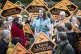 Liberal Democrat Leader Jo Swinson meets supports during a v