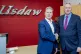 Sir Keir Starmer with Usdaw general secretary Paddy Lillis a