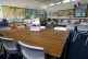 An empty classroom at Manor Park School and Nursery in Knuts