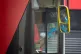 A London bus driver wearing a protective face mask