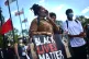 A Black Lives Matter protest in London in July 2020