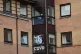 Signs by a halls of residence near Manchester University 