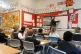 Pupils at Manor Park School and Nursery in Knutsford, Cheshi
