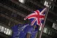 The Union flag flies outside the Berlaymont building, the He