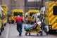 Paramedics unloading a patient from an ambulance