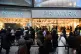 Early morning shoppers at Primark, in Birmingham, as England