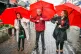 Wales First Minister Mark Drakeford elbow bumps newly electe