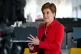 Nicola Sturgeon visiting the Social Security Scotland office