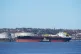 An oil tanker is moored at Birkenhead Docks near the Stanlow