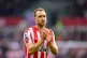 Brentford's Christian Eriksen applauds the fans ahead of the