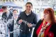 Scottish Labour leader Anas Sarwar during a visit to Helensb