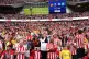 Sunderland fans celebrate after the League One play-off fina