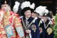 THE ESTABLISHMENT’S MAN: Sir Tony Blair dons ceremonial ga
