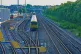 Merseyrail trains lined up on the track at Kirkdale Depot, a