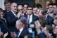 Rishi Sunak arrives at Conservative party HQ in Westminster,