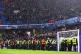 Police surround the away end holding the Dinamo Zagreb fans 