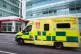 An ambulance goes past the emergency department of Universit