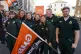 Ambulance staff on the picket line outside Royal Sussex Coun