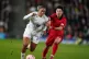 England's Lauren James (left) and Korea Republic's Kim Yun-J
