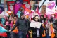 Members of the National Education Union (NEU) during a rally