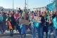 
Striking members of the National Education Union (NEU) at 