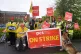 Members of the Public and Commercial Services union (PCS) on