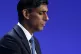 Prime Minister Rishi Sunak delivers a speech at the opening 