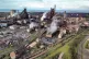 A general view of Tata Steel's Port Talbot steelworks in sou