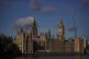 A view of the Elizabeth Tower, also known as Big Ben, and th